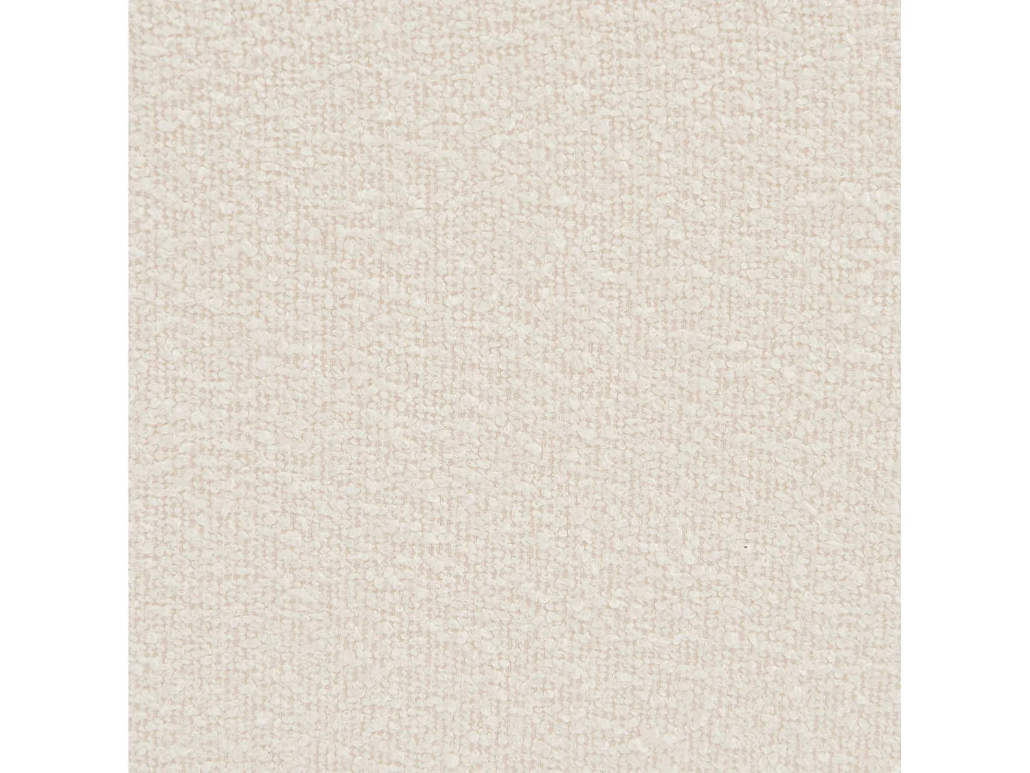 Sofá modular de borreguito texturizado, 3 plazas blanco