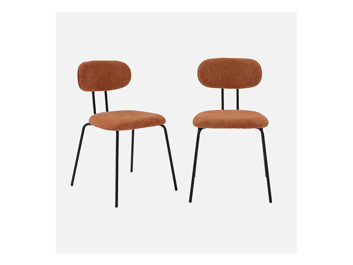 Silla decoración madera curvada teñida nogal y tela repelente al agua,