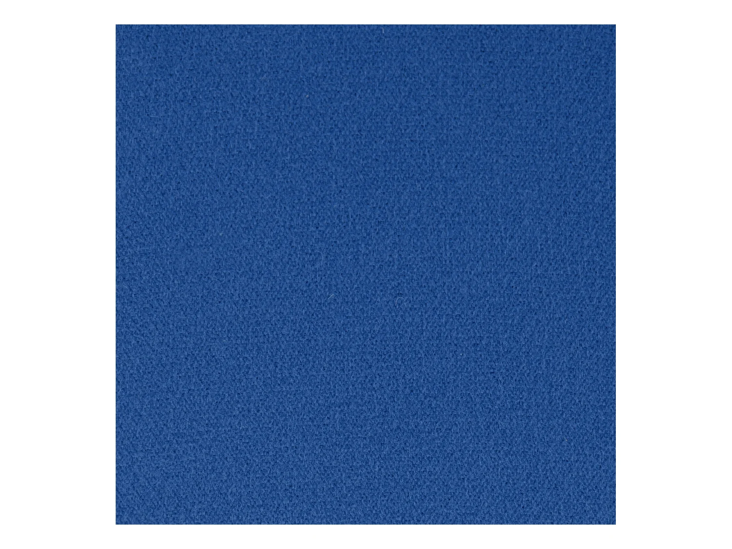 Fauteuil tripode en tissu bleu type feutrine