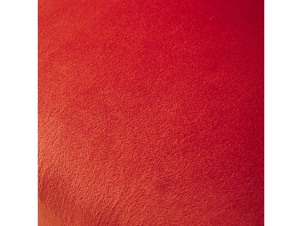 Sillón trípode en terciopelo naranja