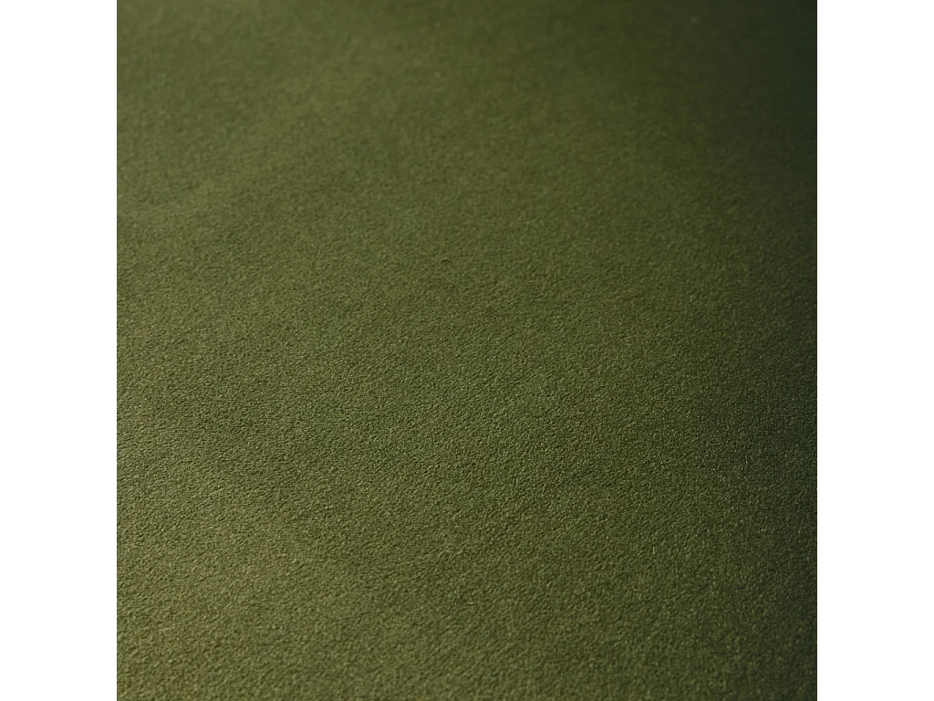 Fauteuil tripode en velours vert