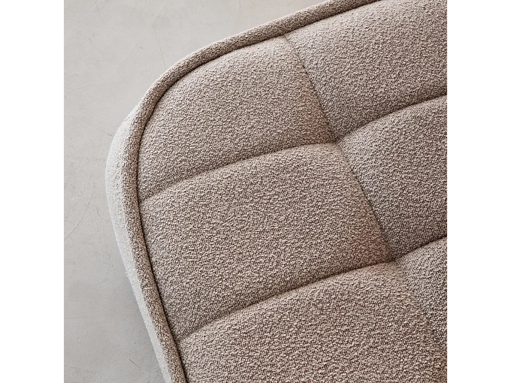 Puff, reposapiés para sillón boni de 1 plaza beige