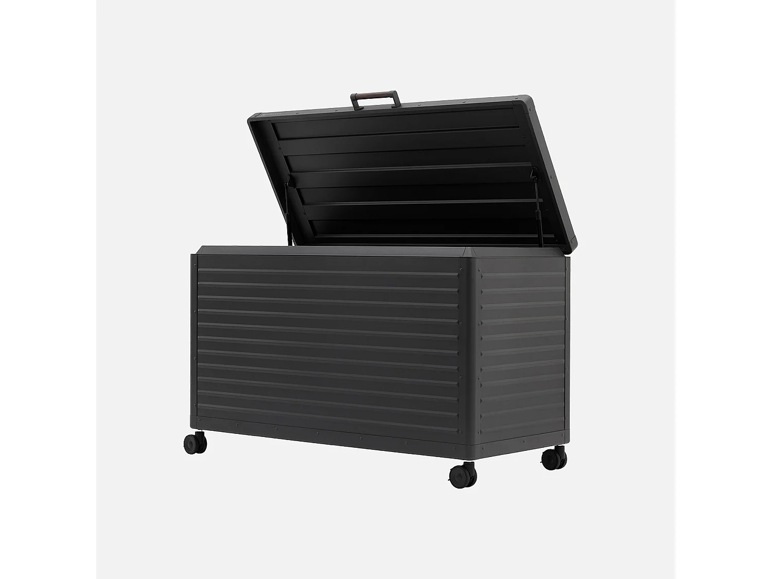 Box da giardino in alluminio 500l, antracite