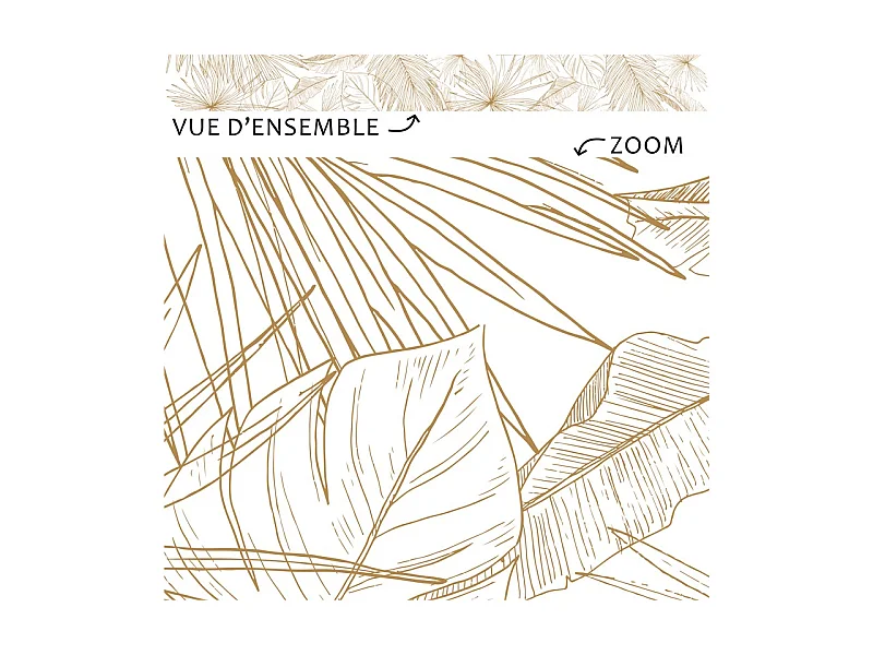 Plinthes PVC adhésives décoratives pour sol - Lot de 25 - 200x8 cm (50m) motif floral marron