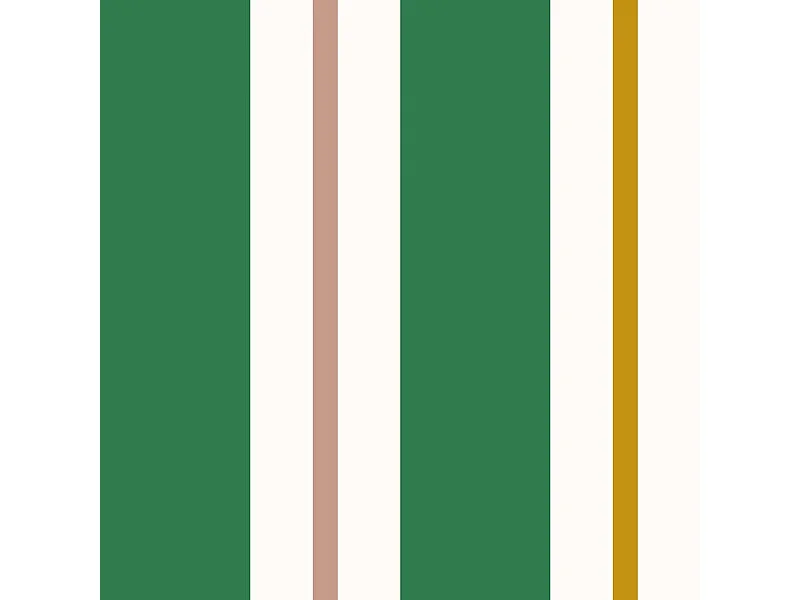 Papier peint raccordable - Aveiro - Vert - intissé : 150g/m² - 4 lés : 192x270cm