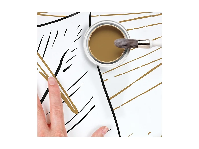 Papier peint panoramique - Lamnar - Multicolore - intissé : 150g/m² - 7 lés : 336x270cm