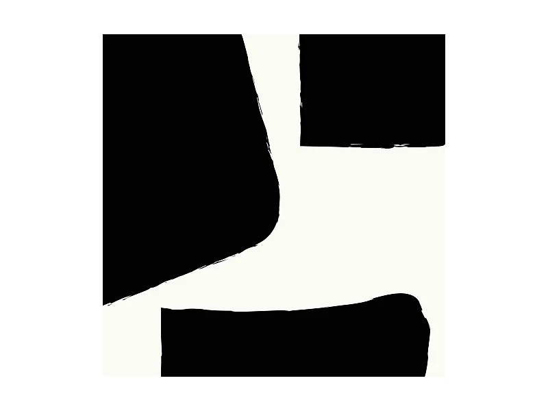 Papier peint panoramique - Elémentaire - Noir - intissé : 150g/m² - 5 lés : 240x270cm