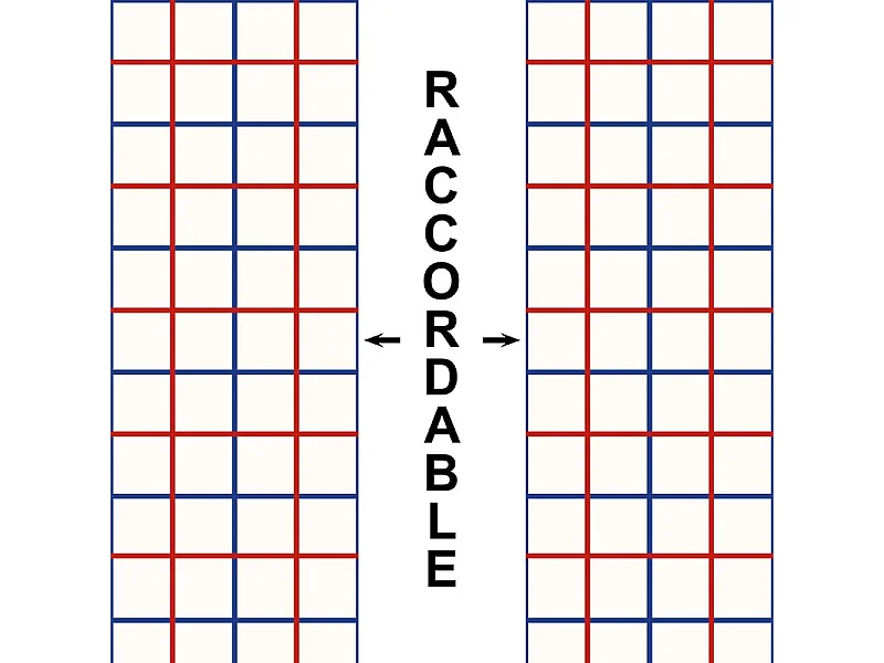 Papier peint raccordable - Paris - Multicolore - intissé : 150g/m² - 4 lés : 192x270cm