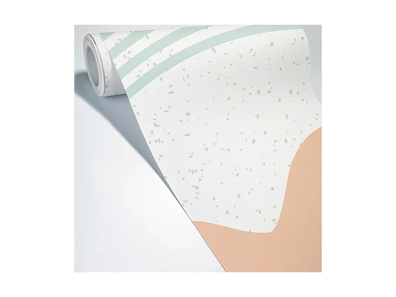 Papier peint panoramique - Arche - Vert - intissé : 150g/m² - 5 lés : 240x270cm