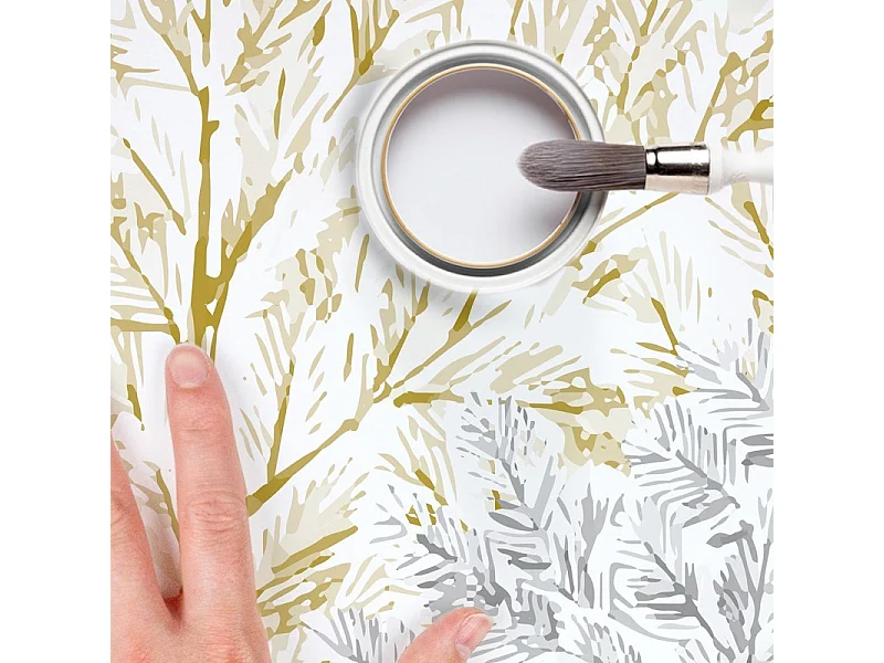 Papier peint panoramique - Les Landes - Multicolore - intissé : 150g/m² - 7 lés : 336x270cm