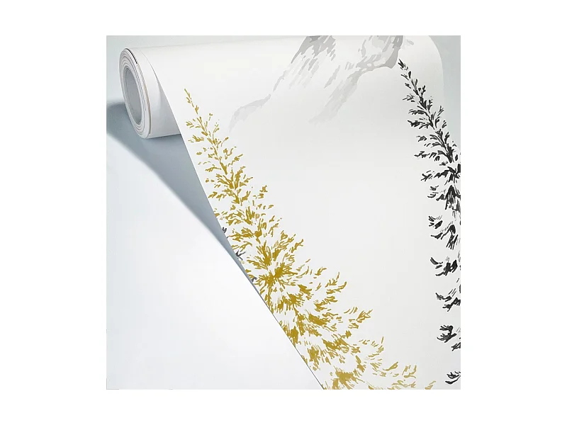 Papier peint panoramique - Montagne - Jaune - intissé : 150g/m² - 9 lés : 432x270cm