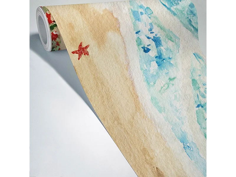 Papier peint panoramique - Vue du ciel - Multicolore - intissé : 150g/m² - 7 lés : 336x270cm