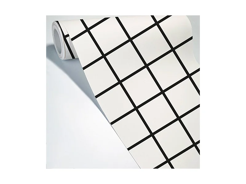 Papier peint raccordable - Brest - Multicolore - intissé : 150g/m² - 4 lés : 192x270cm