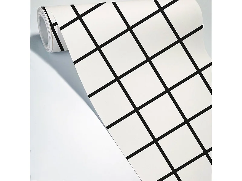 Papier peint raccordable - Brest - Multicolore - intissé : 150g/m² - 4 lés : 192x270cm