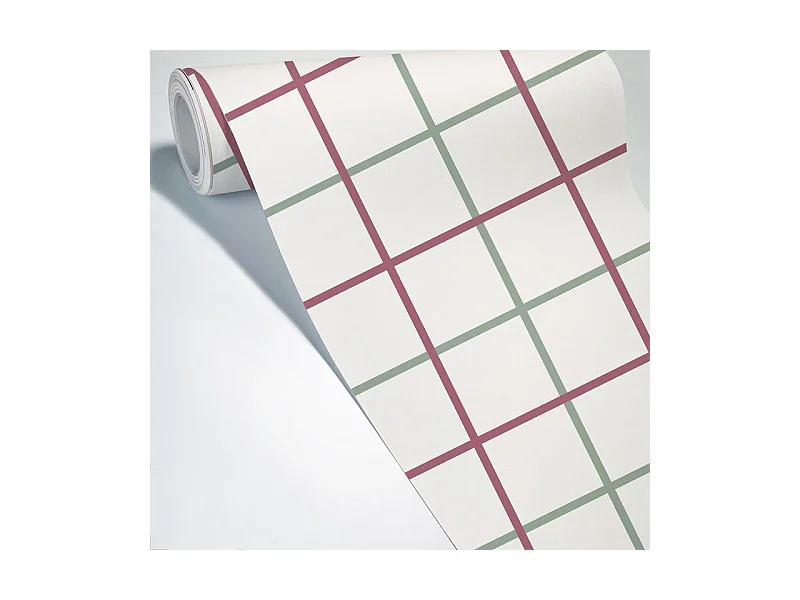 Papier peint raccordable - Toulouse - Multicolore - intissé : 150g/m² - 4 lés : 192x270cm