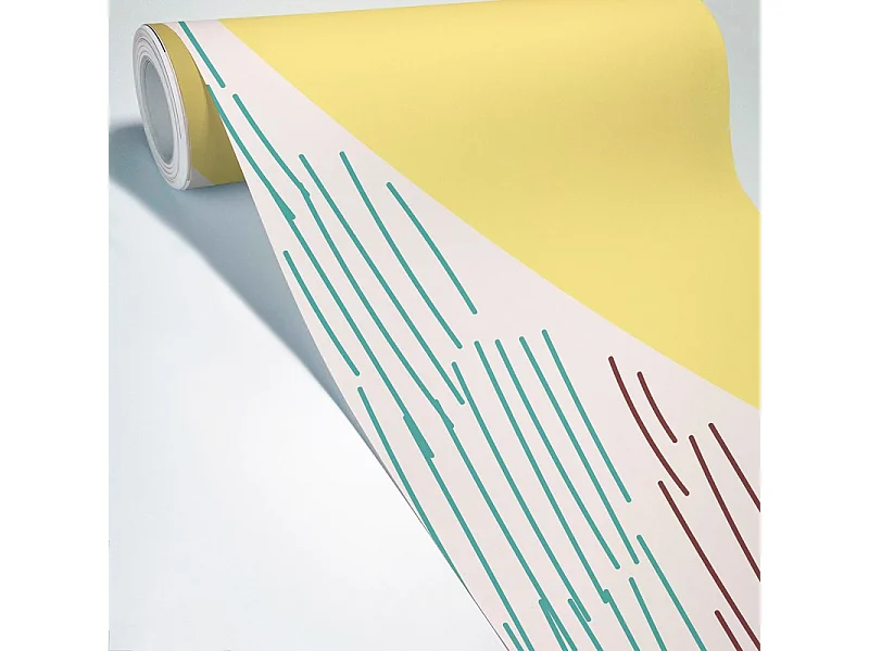 Papier peint panoramique - Jardin Tamisé - Violet - intissé : 150g/m² - 7 lés : 336x270cm