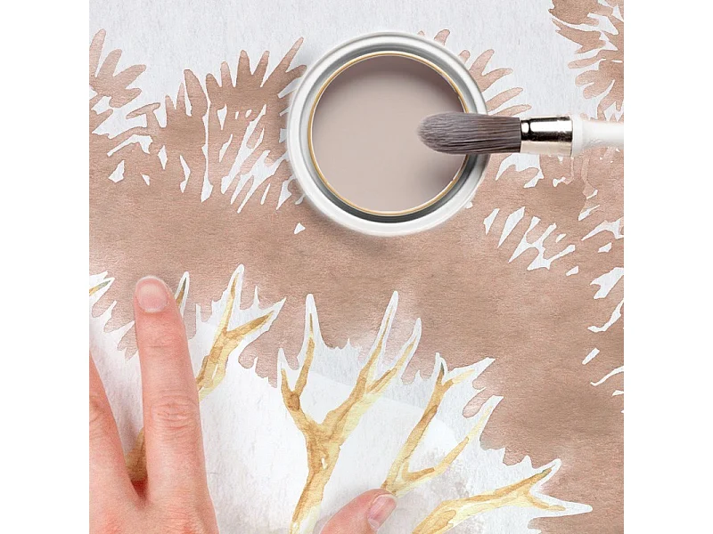 Papier peint panoramique - Calanques - Rouge - intissé : 150g/m² - 7 lés : 336x270cm