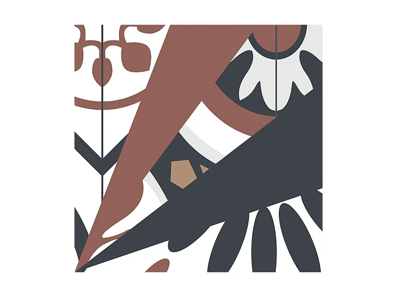 Contremarches adhésives PVC pour escalier - vintage bleu - Lot de 5 (15x100 cm)