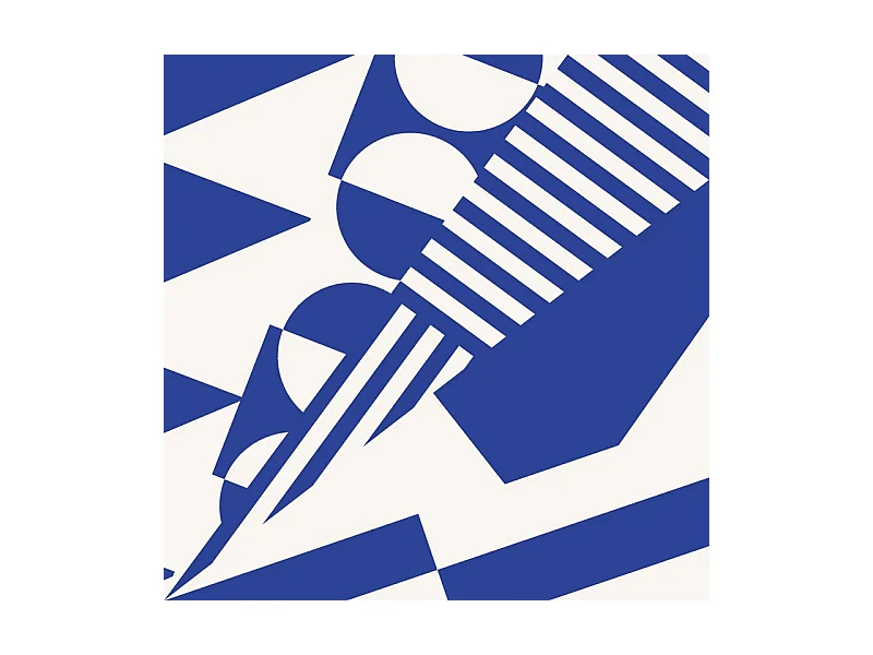 Contremarches adhésives PVC pour escalier - bleu - Lot de 5 (18x100 cm)