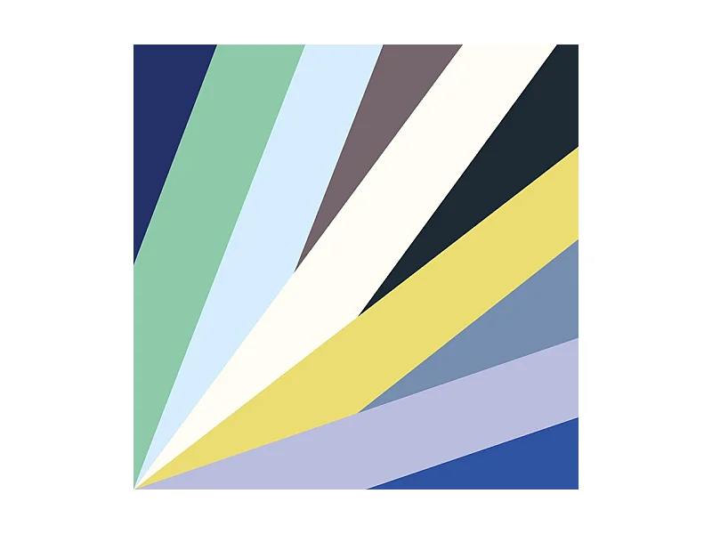 Contremarches adhésives PVC pour escalier - multicouleur - Lot de 5 (15x100 cm)