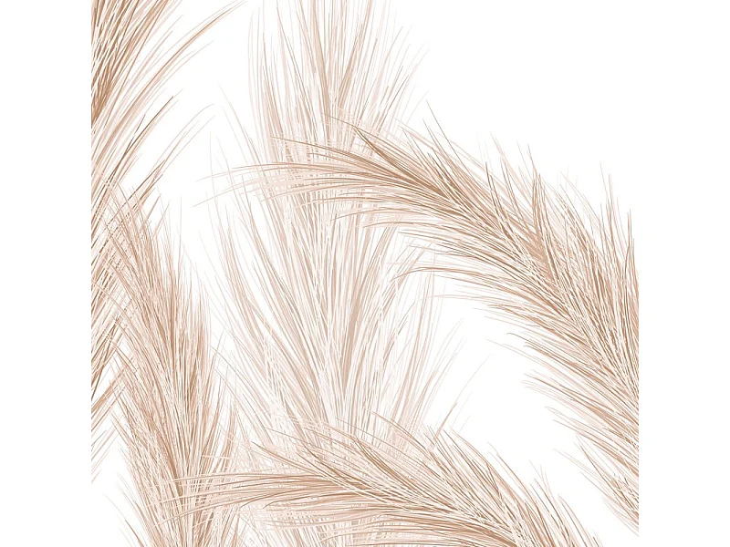 Crédence adhésive pour salle de bain en PVC marron 140x30 cm (en 2 bandeaux)