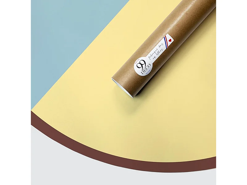 Tête de lit - Duo - intissé 225g/m² - pré-encollé - Jaune - 110x160cm