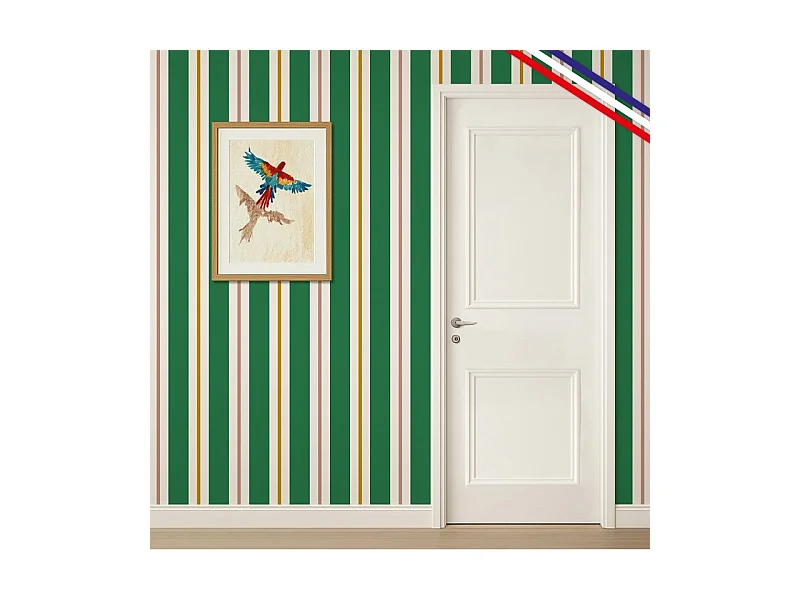 Lot de 2 kits pour moulures de porte en bois - à doucine - Prêt à coller et peindre