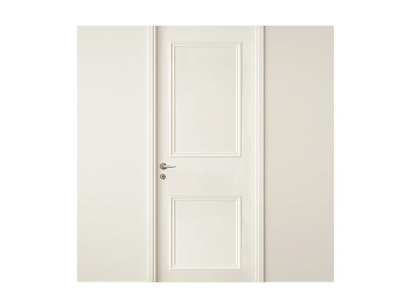 Lot de 2 kits pour moulures de porte en bois - à doucine - Prêt à coller et peindre