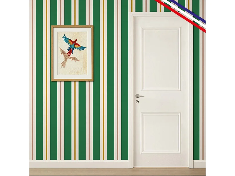 Lot de 2 kits pour moulures de porte en bois - à doucine - Prêt à coller et peindre