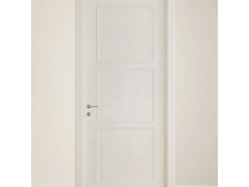 Lot de 2 kits pour moulures de porte en bois - 100% FSC - en tasseaux - Prêt à coller et peindre