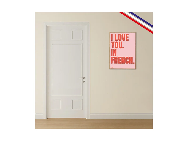 Lot de 2 kits pour moulures de porte en bois - 100% FSC - en tasseaux - Prêt à coller et peindre