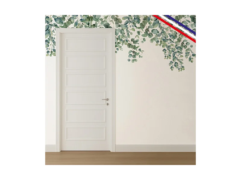 Lot de 2 kits pour moulures de porte en bois - 100% FSC - en tasseaux - Prêt à coller et peindre