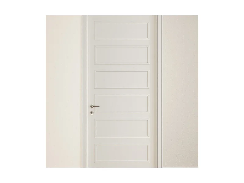 Lot de 2 kits pour moulures de porte en bois - 100% FSC - en tasseaux - Prêt à coller et peindre