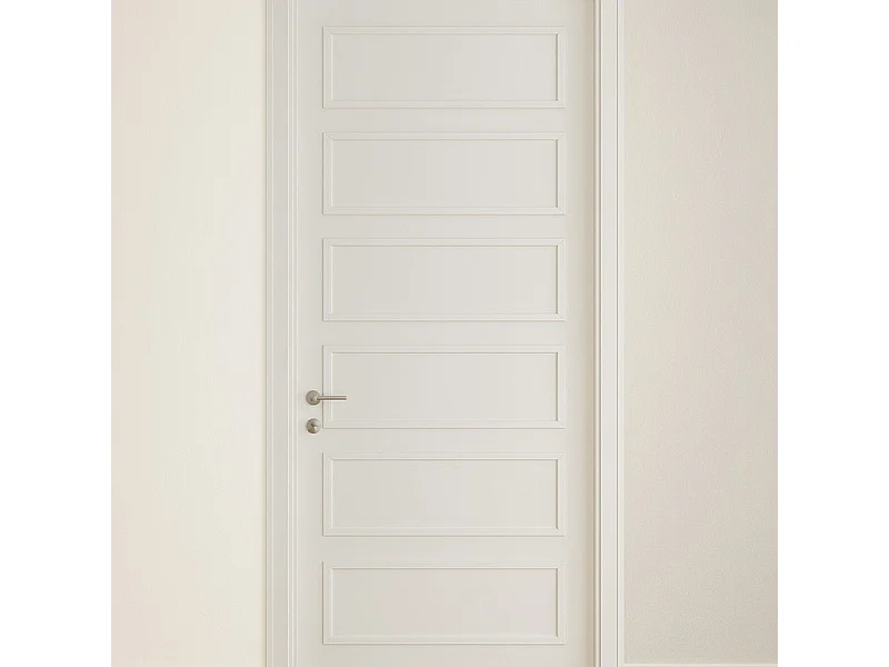 Lot de 2 kits pour moulures de porte en bois - 100% FSC - en tasseaux - Prêt à coller et peindre