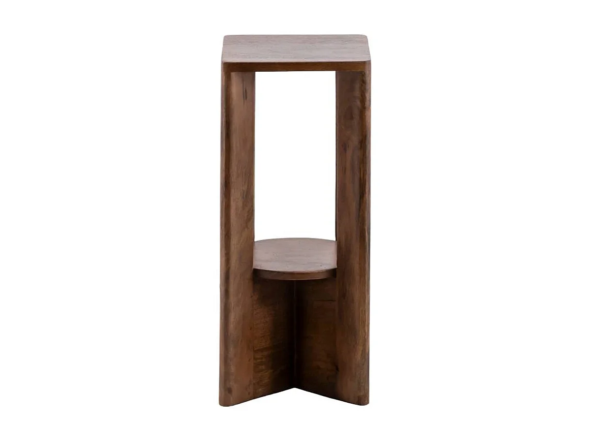 Mesita de noche de madera de mango Erine