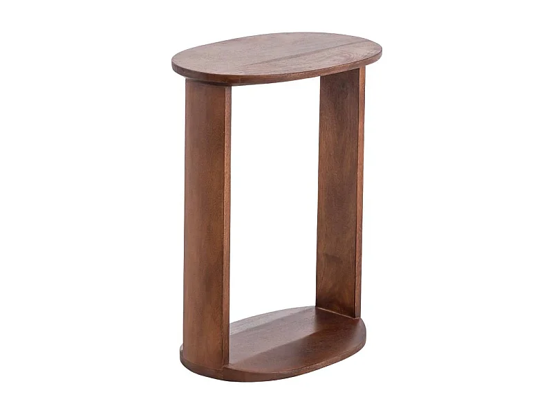 Table de chevet en bois de manguier Swan