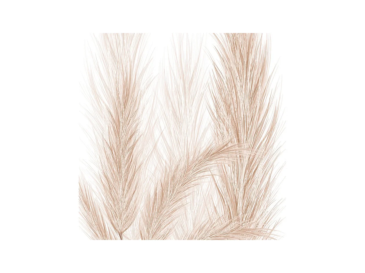 Lot de 2 panneaux de douche en aluminium (90x220 & 120x220 cm) + profilés blanc - Pampa - Marron