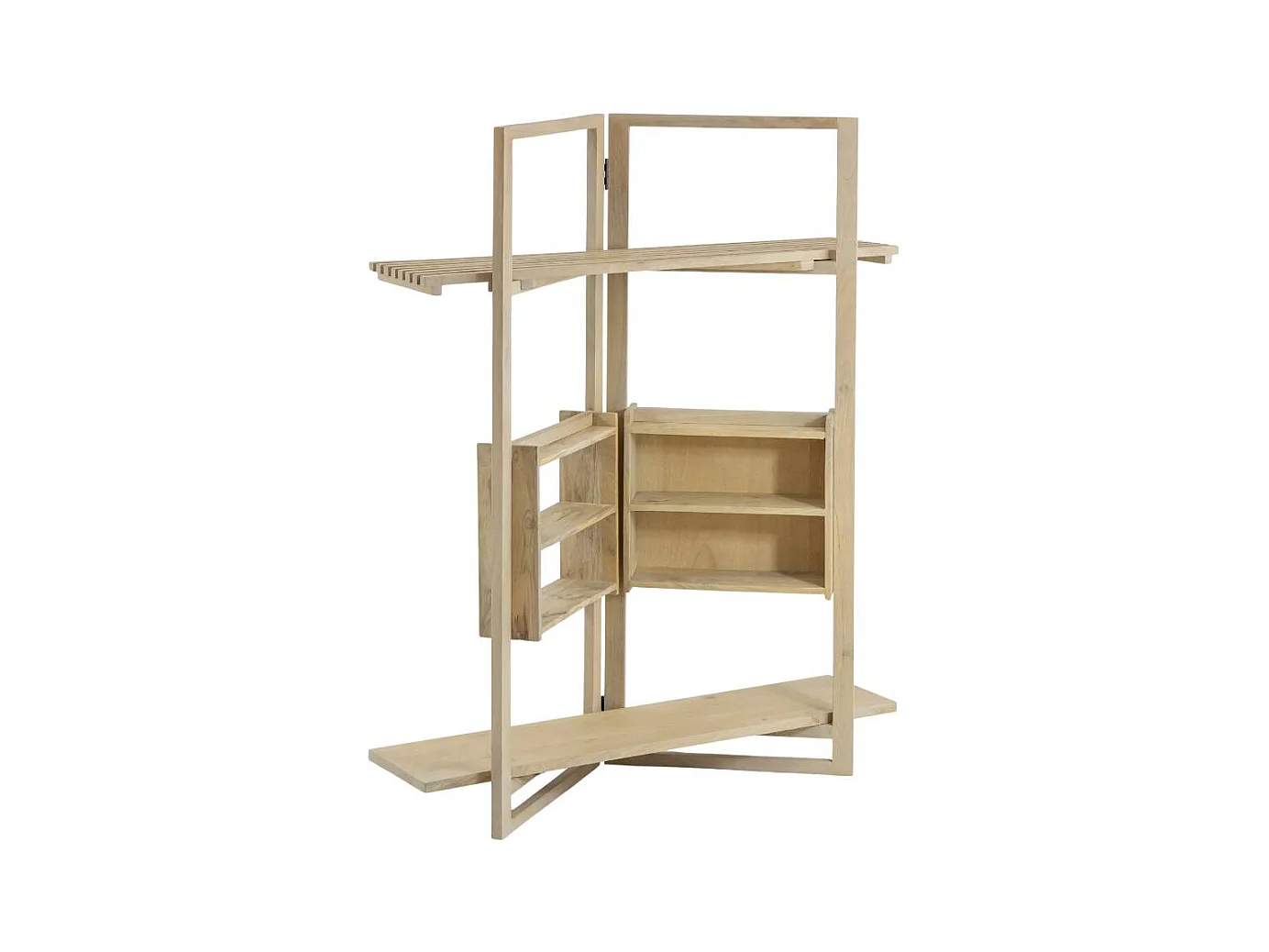 Etagère sur pieds en bois de manguier Tara