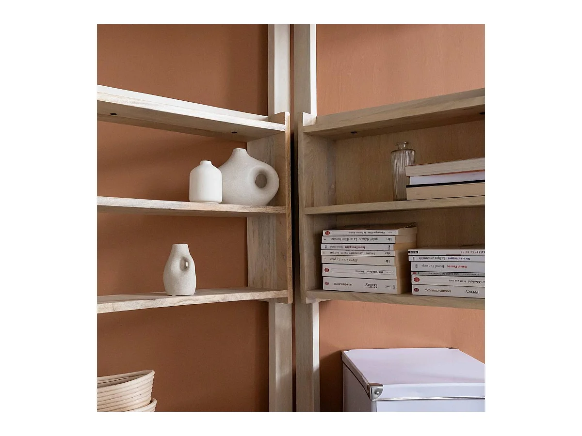 Etagère sur pieds en bois de manguier Tara