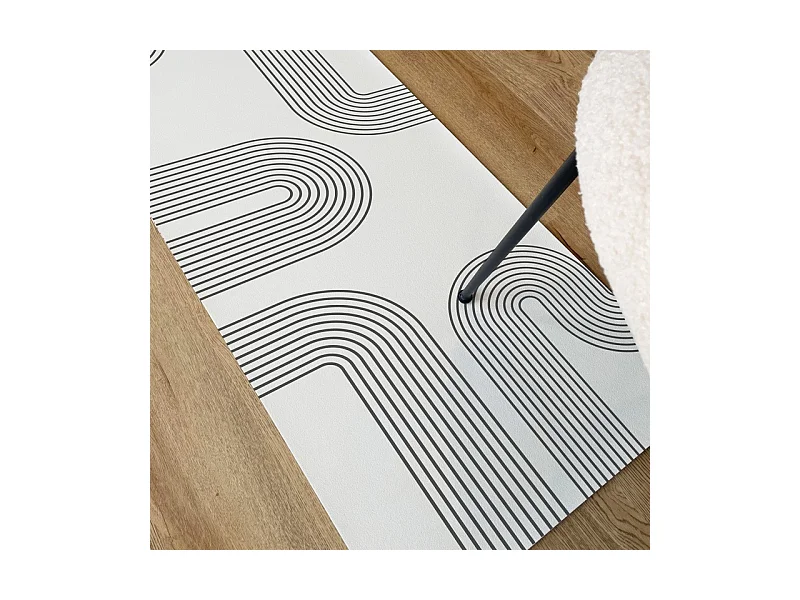 Tapis antidérapant - Forgeo - vinyle - int./ext. - Multicolore - 120x200cm