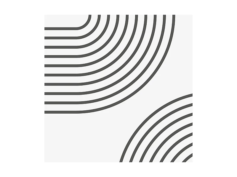 Tapis antidérapant - Forgeo - vinyle - int./ext. - Multicolore - 120x200cm