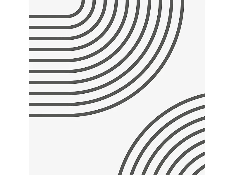 Tapis antidérapant - Forgeo - vinyle - int./ext. - Multicolore - 120x200cm