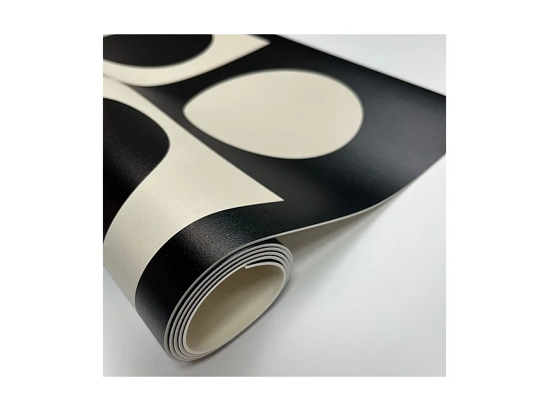 Tapis antidérapant - Pop - vinyle - int./ext. - Noir - 50x200cm