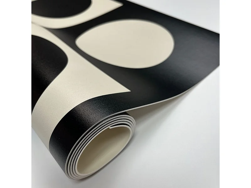 Tapis antidérapant - Pop - vinyle - int./ext. - Noir - 50x120cm