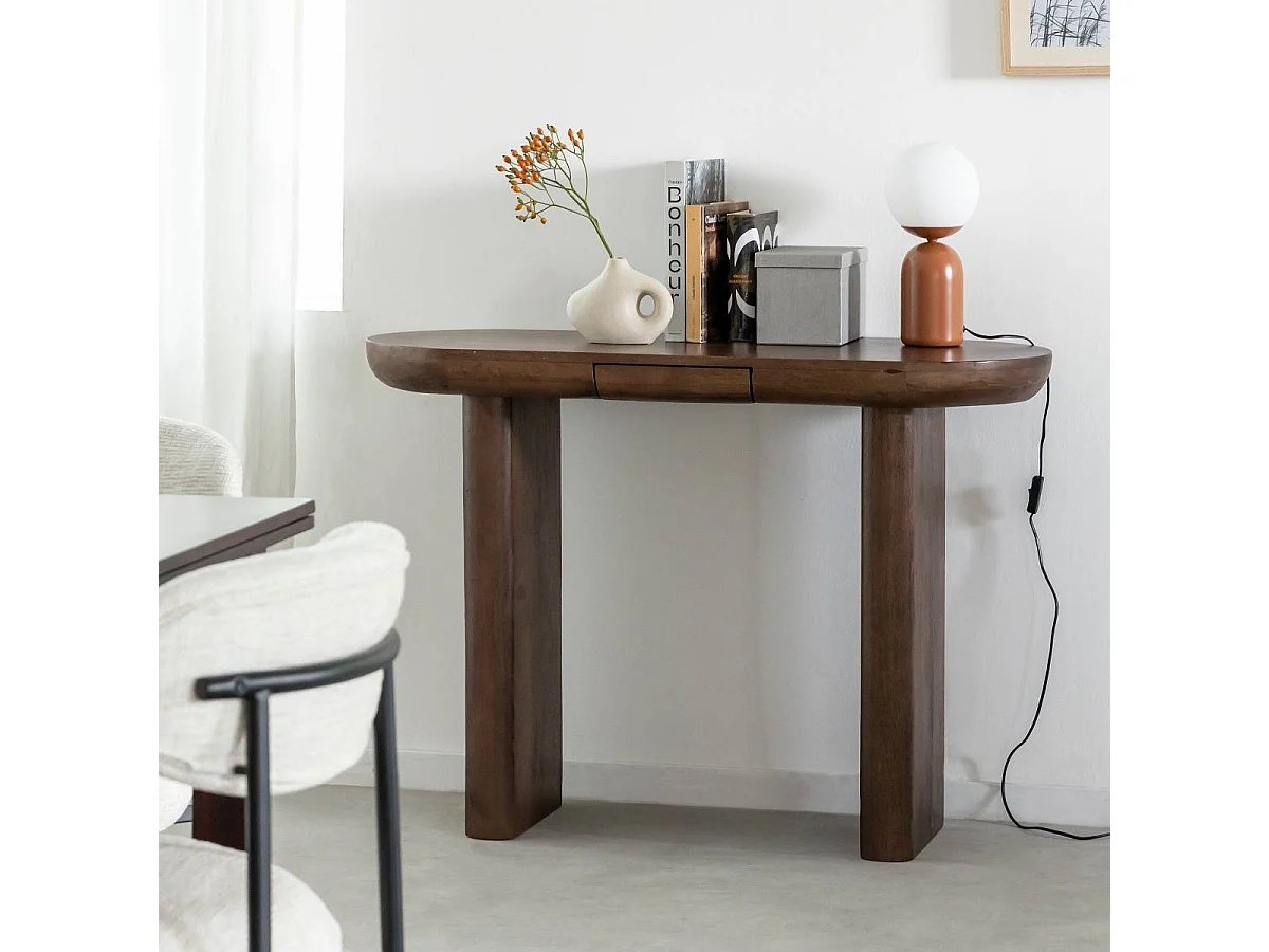 Console en bois de manguier Kate