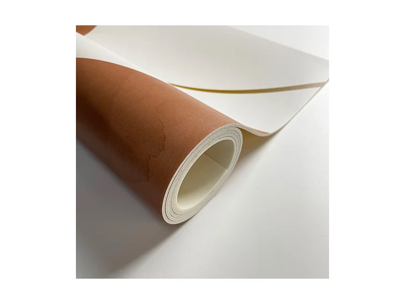 Tapis antidérapant - Organique - vinyle - int./ext. - Orange - 120x200cm