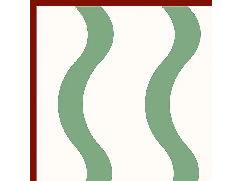 Tapis antidérapant - Rivela - vinyle - int./ext. - Vert - 50x200cm