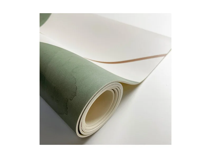 Tapis antidérapant - Organique - vinyle - int./ext. - Vert - 50x200cm