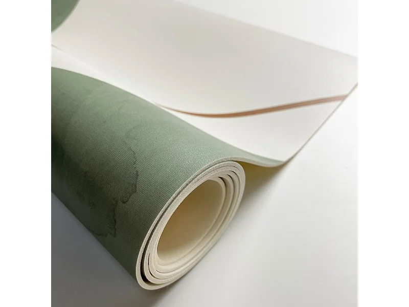 Tapis antidérapant - Organique - vinyle - int./ext. - Vert - 50x200cm