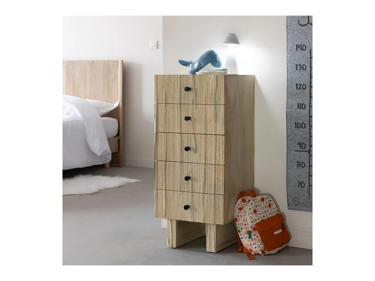 Chiffonnier en bois de manguier Wally